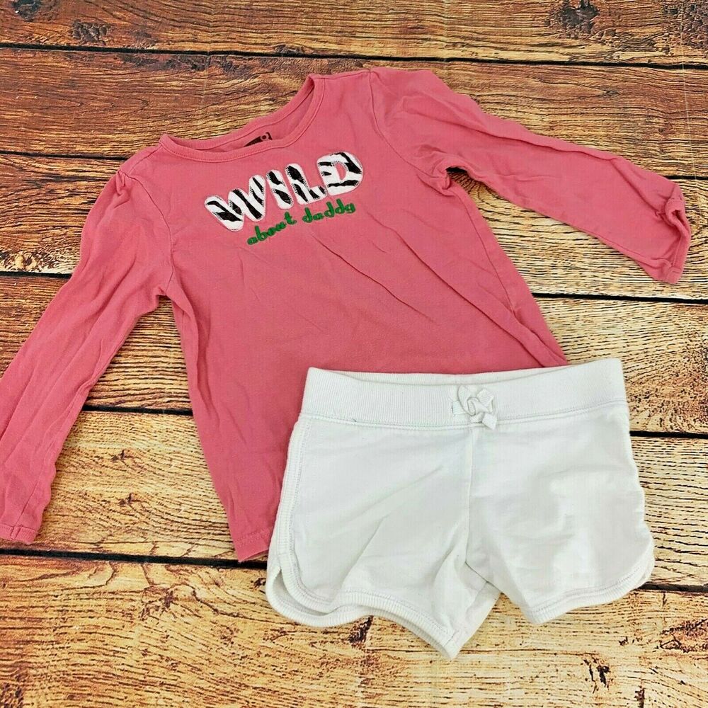 Circo Girls Shirt Shorts Outfit Sz 4T
